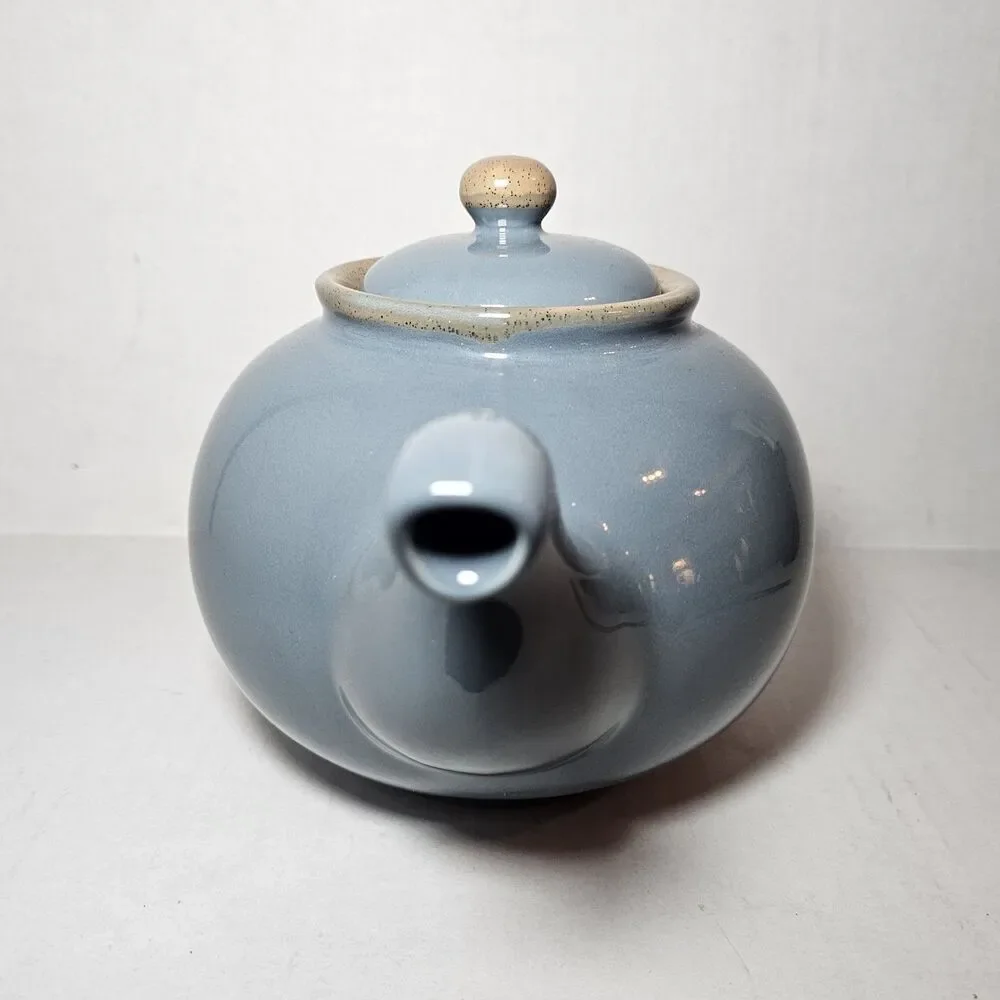 Franciscan Ventura Blue Teapot Johnson Bros Farmhouse Traditional Cottage